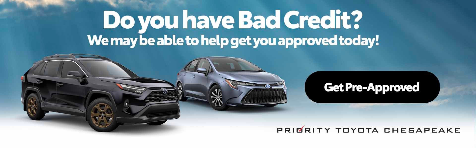 How's Your Credit? Let us help you get approved!